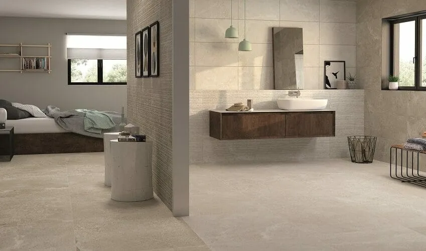 Fresno bathroom stone tiles